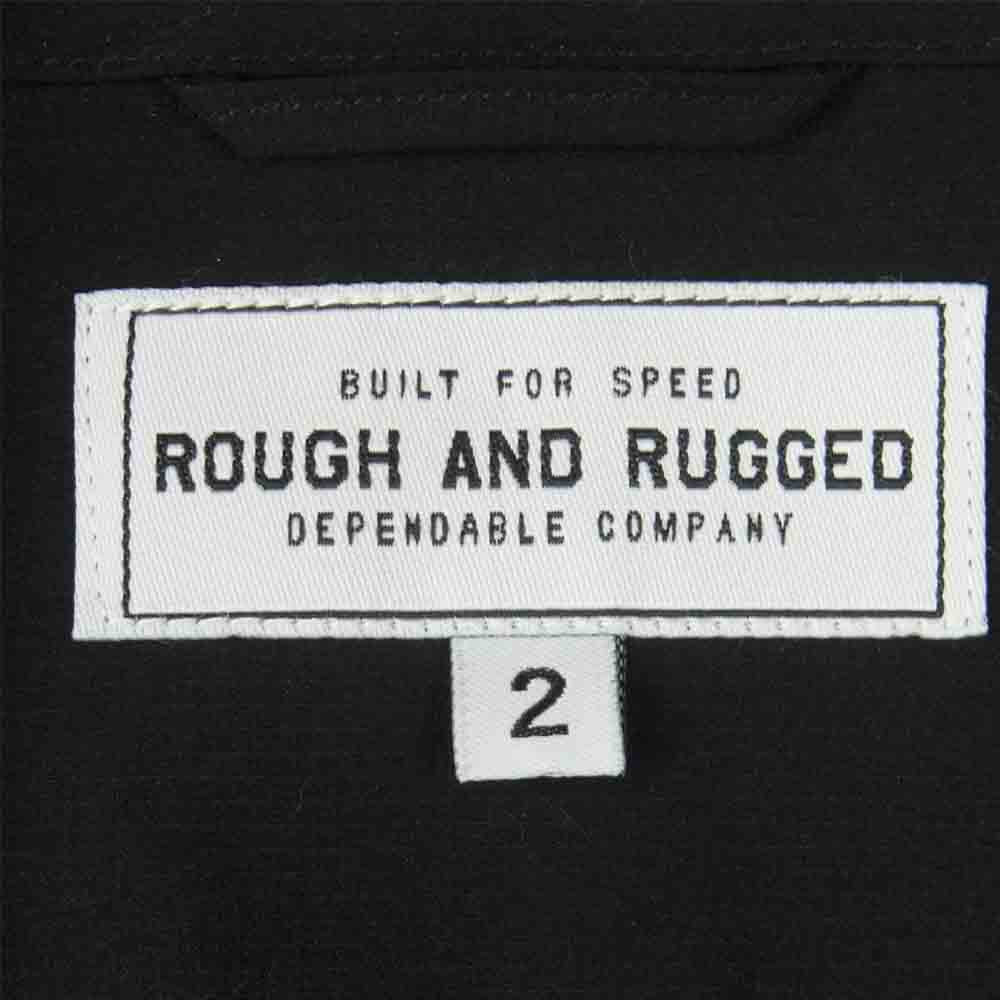 ROUGH and RUGGED ラフアンドラゲッド 18SS RR18-4-J01 SNIFF スニフ トラベル ジャケット ブラック系 M【新古品】【未使用】【中古】