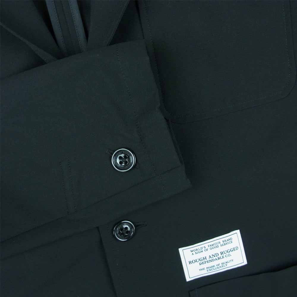 ROUGH and RUGGED ラフアンドラゲッド 18SS RR18-4-J01 SNIFF スニフ トラベル ジャケット ブラック系 M【新古品】【未使用】【中古】
