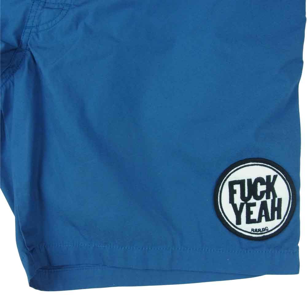 ROUGH and RUGGED ラフアンドラゲッド RR16-6-P01 SIMS スイム ショート パンツ ブルー系 L【新古品】【未使用】【中古】