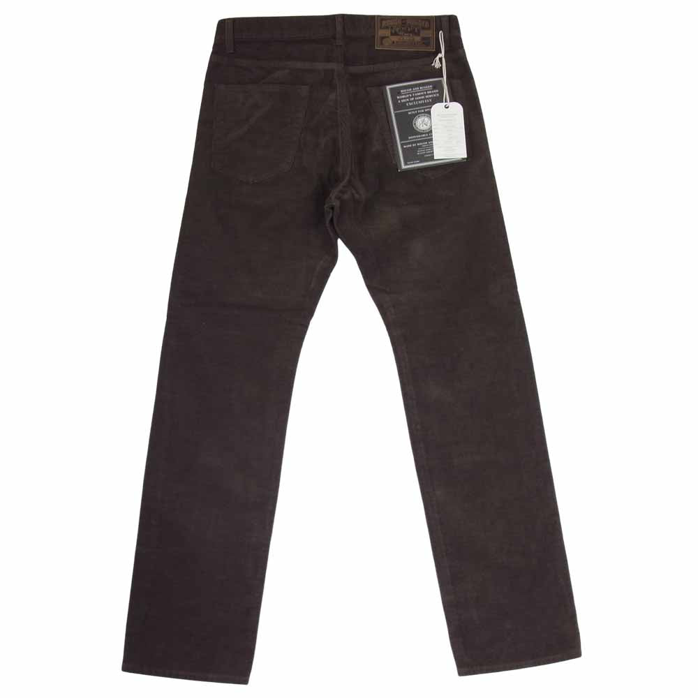 ROUGH and RUGGED ラフアンドラゲッド RR17-10-P01 EDGE エッジ コーデュロイ パンツ ブラウン系 2【新古品】【未使用】【中古】