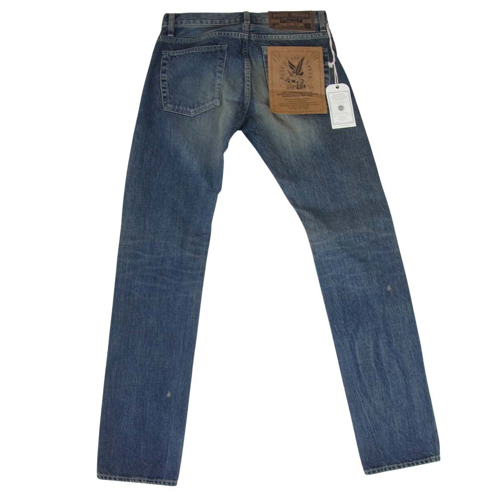 ROUGH and RUGGED ラフアンドラゲッド RR16-7-P04 FOUL MARVIN フォール マーヴィン デニムパンツ インディゴブルー系 1【新古品】【未使用】【中古】