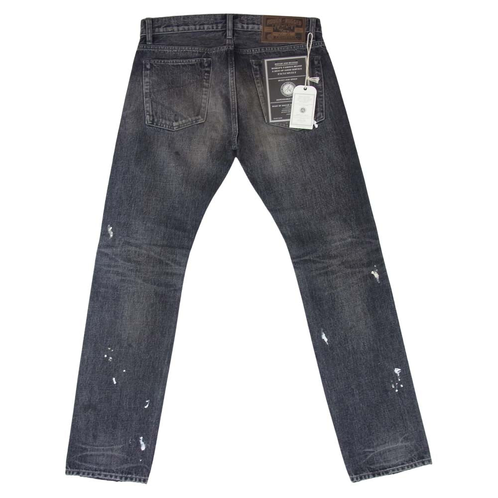 ROUGH and RUGGED ラフアンドラゲッド RR17-8-P01 FOUL MARVIN フォール マーヴィン デニムパンツ ブラック系 3【新古品】【未使用】【中古】