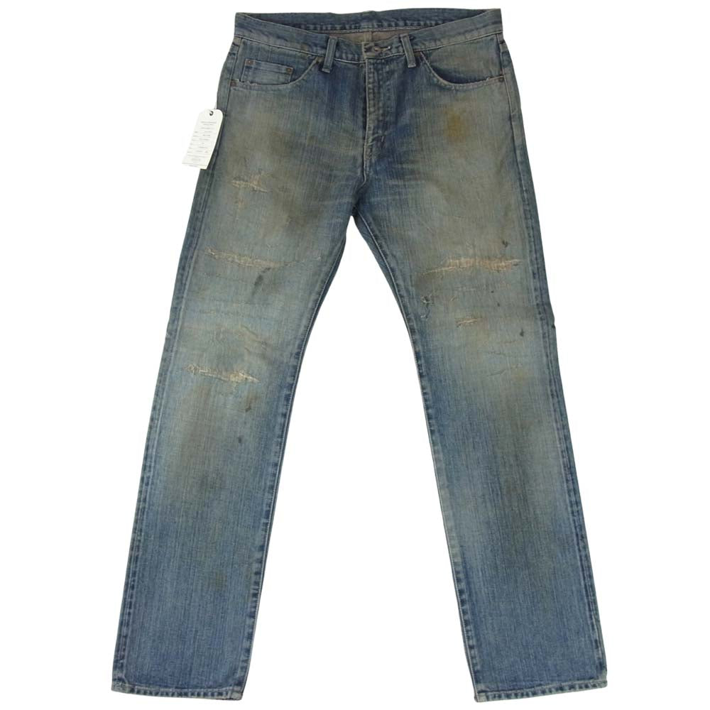 ROUGH and RUGGED ラフアンドラゲッド RR17-2-P04 FOUL EDGE ファウル エッジ デニムパンツ インディゴブルー系 3【新古品】【未使用】【中古】