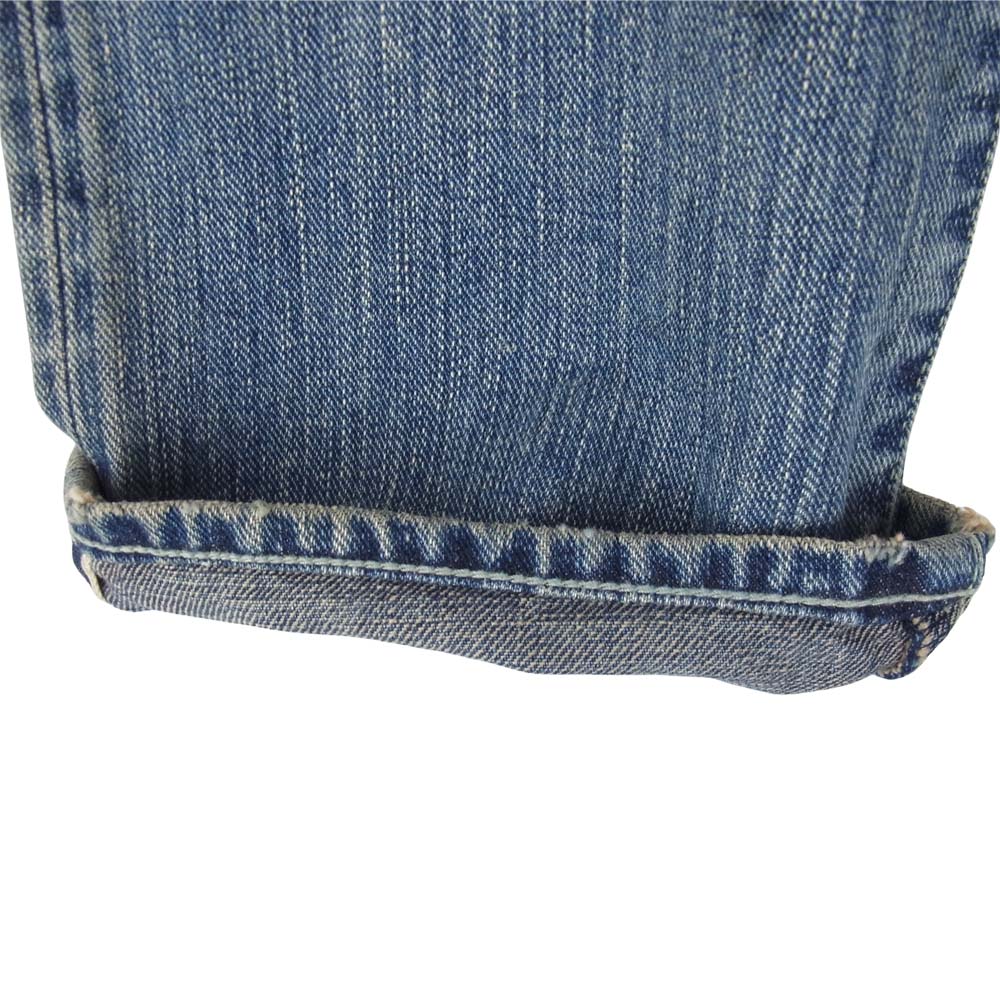 ROUGH and RUGGED ラフアンドラゲッド RR17-2-P04 FOUL EDGE ファウル エッジ デニムパンツ インディゴブルー系 2【新古品】【未使用】【中古】