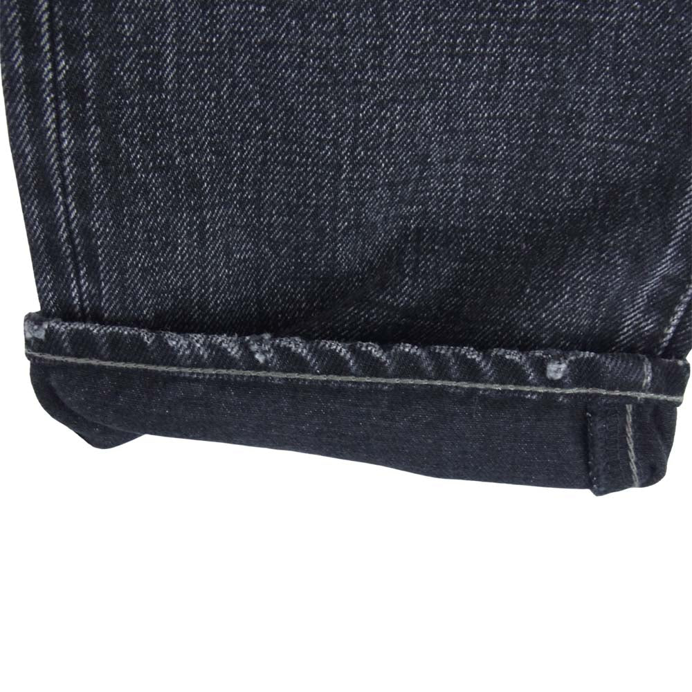 ROUGH and RUGGED ラフアンドラゲッド 16AW RR16-7-P05 FOUL EDGE 加工デニムパンツ ブラック系 1【新古品】【未使用】【中古】
