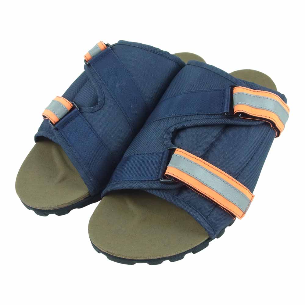 ROUGH and RUGGED ラフアンドラゲッド RR17-4-A01 ネクサスセブン NEXUS Ⅶ RR SANDAL サンダル ネイビー系 M【極上美品】【中古】