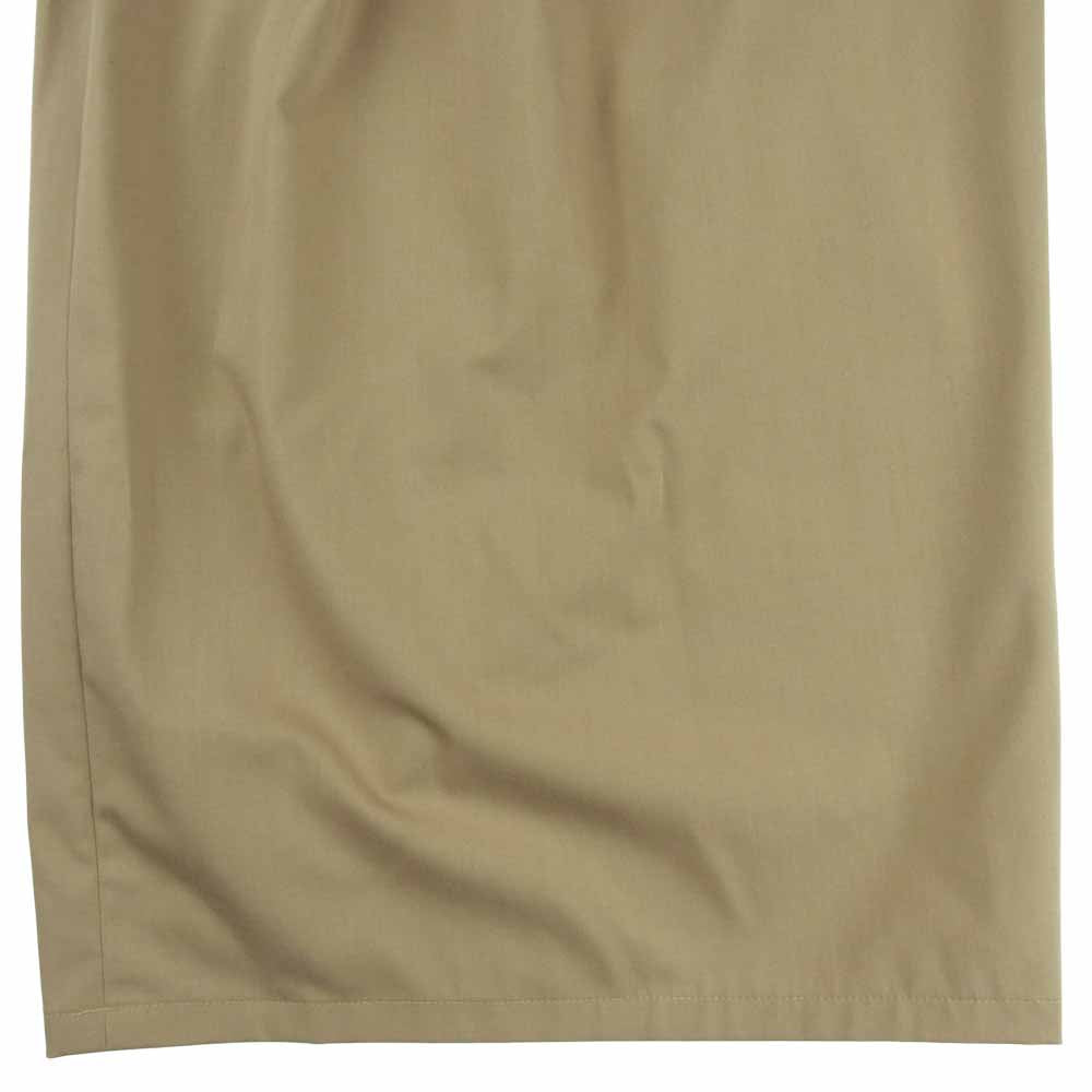 Needles ニードルス DI165 ハイウエスト タック パンツ 日本製 ライトブラウン系 1【中古】