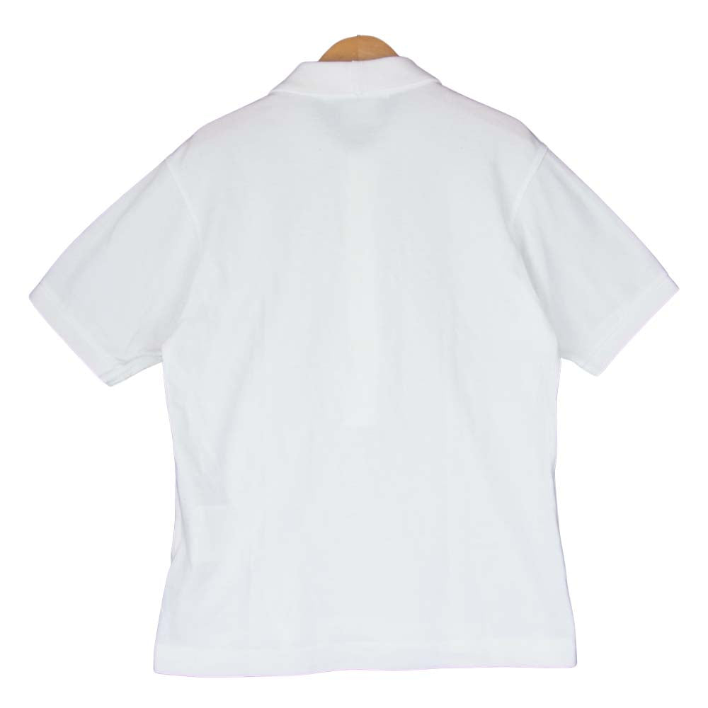 JUNYA WATANABE COMME des GARCONS ジュンヤワタナベコムデギャルソン WQ-T002 LACOSTE ラコステ 半袖 ポロシャツ ホワイト系 S【中古】