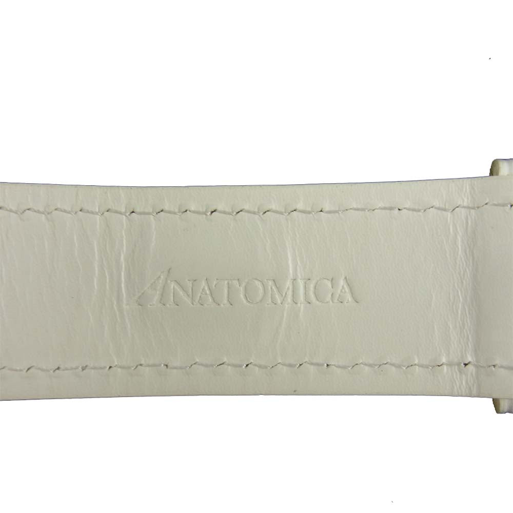 ANATOMICA アナトミカ CAPTAIN HOOK BELT キャプテン フック ベルト 34 ホワイト系 34【中古】