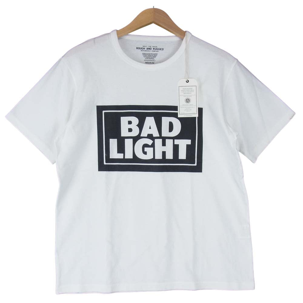 ROUGH and RUGGED ラフアンドラゲッド 17AW RR17-7-T02 DESIGN CT-02 プリント Tシャツ ホワイト系 2【新古品】【未使用】【中古】