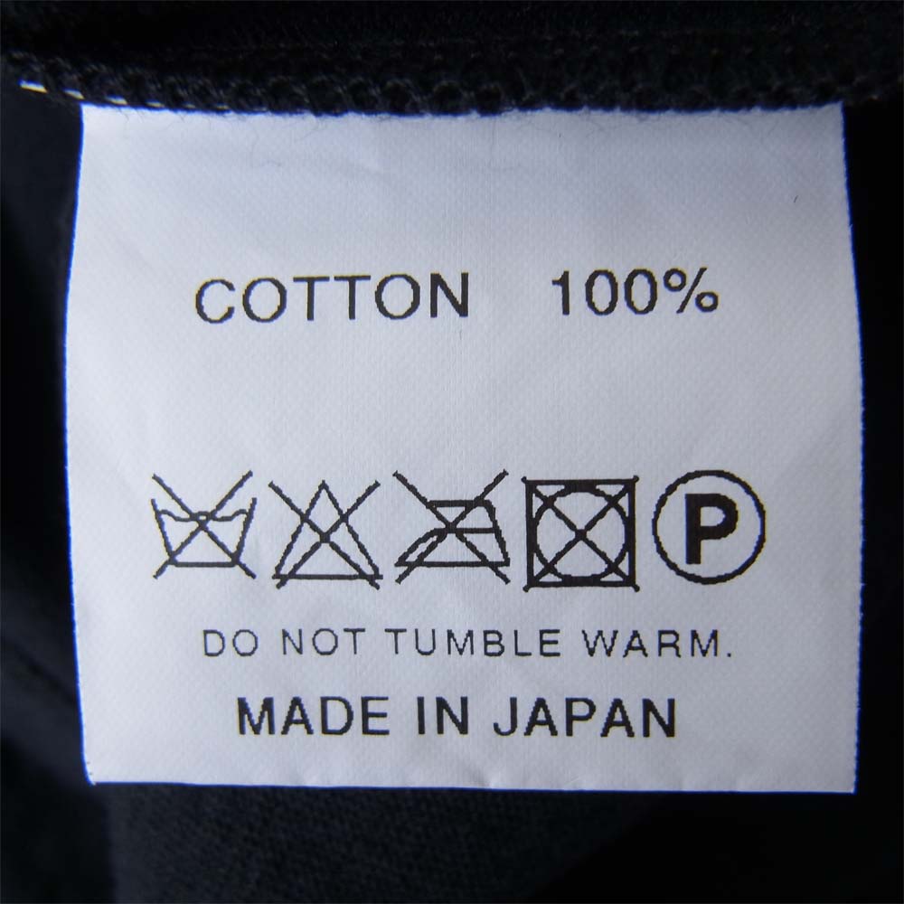 ROUGH and RUGGED ラフアンドラゲッド 17AW RR17-7-T02 DESIGN CT-02 プリント Tシャツ ブラック系 3【新古品】【未使用】【中古】