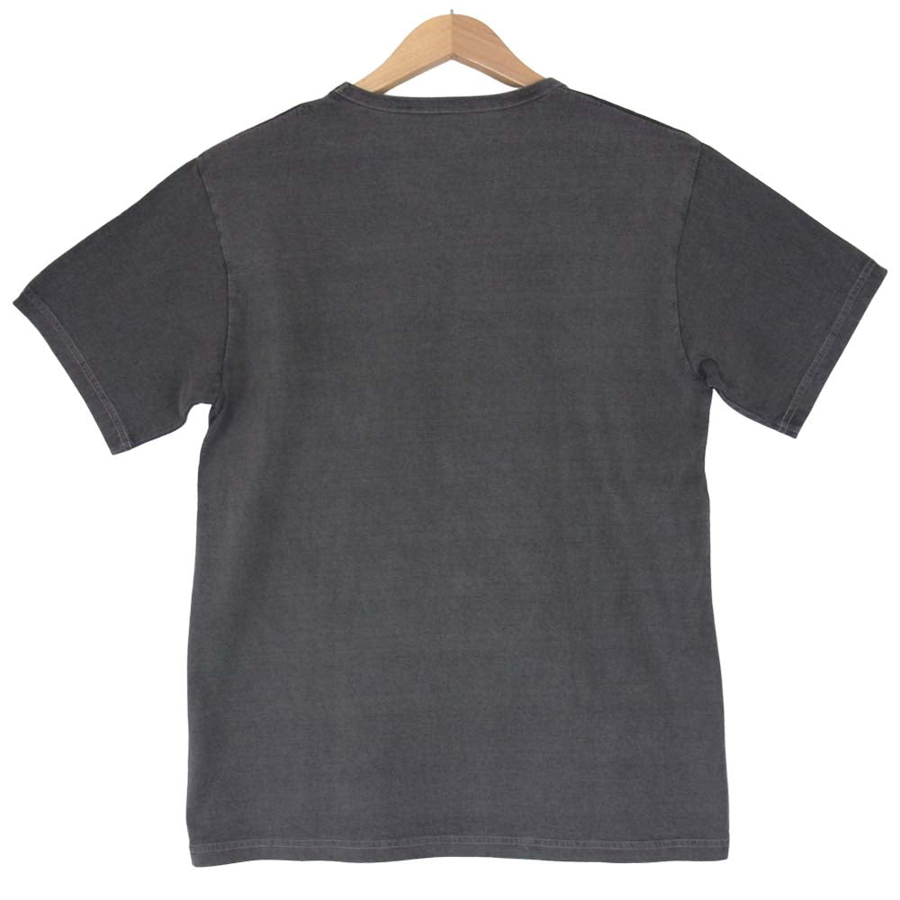 ROUGH and RUGGED ラフアンドラゲッド RR17-4-T02 RR PIG CPT ピグメント Tシャツ チャコール系 2【新古品】【未使用】【中古】