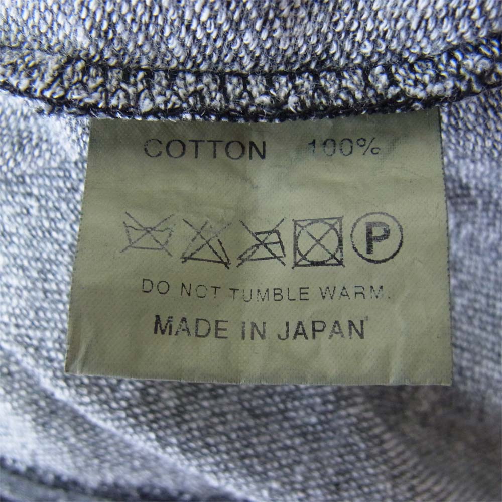 ROUGH and RUGGED ラフアンドラゲッド RR17-3-T01 CROSS L/S ロングスリーブ 切替 Tシャツ ブラック系 3【新古品】【未使用】【中古】