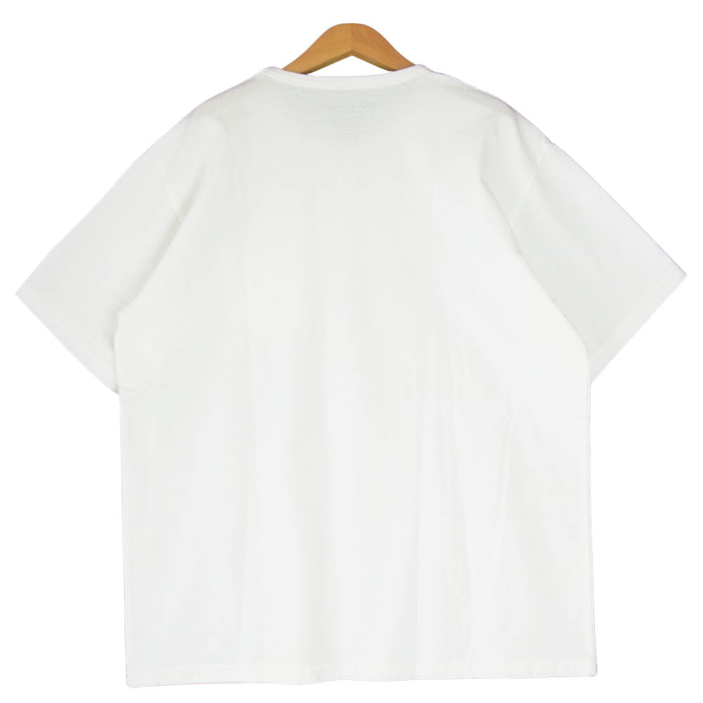 ROUGH and RUGGED ラフアンドラゲッド 18SS RR18-4-T02 PIG CPT クルーネックポケット Tシャツ ホワイト系 4【新古品】【未使用】【中古】