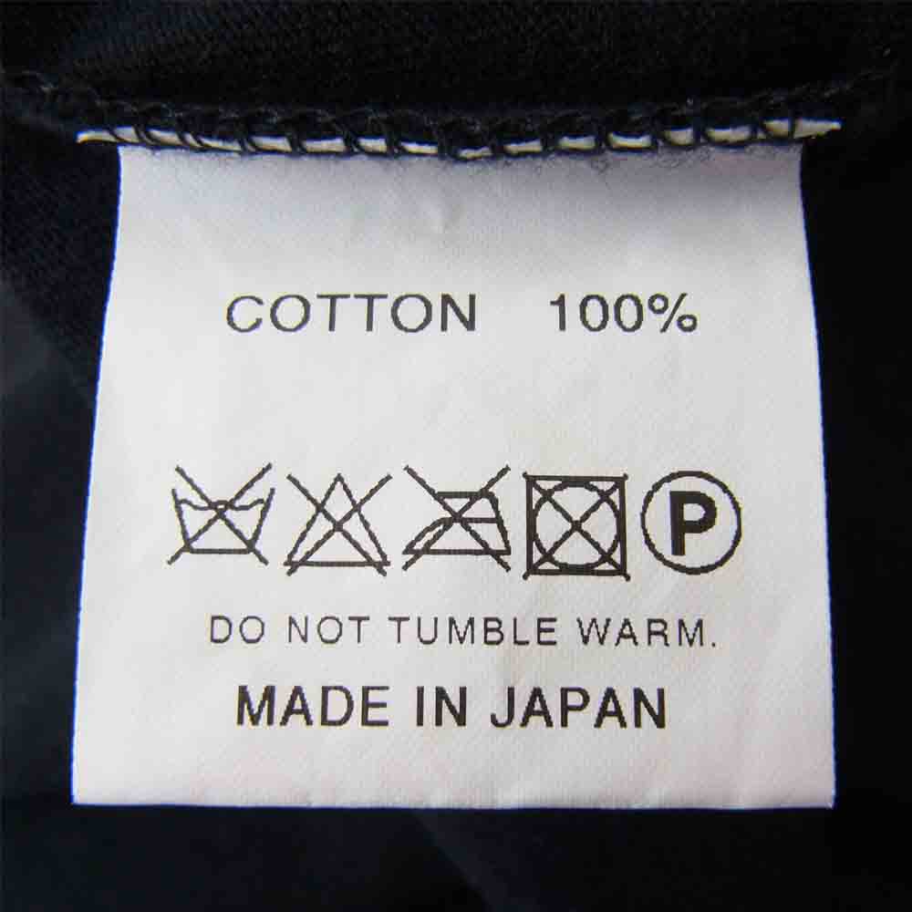 ROUGH and RUGGED ラフアンドラゲッド RR18-7-T01 DESIGN CT-01 LOGO ロゴ Tシャツ ブラック系 2【新古品】【未使用】【中古】