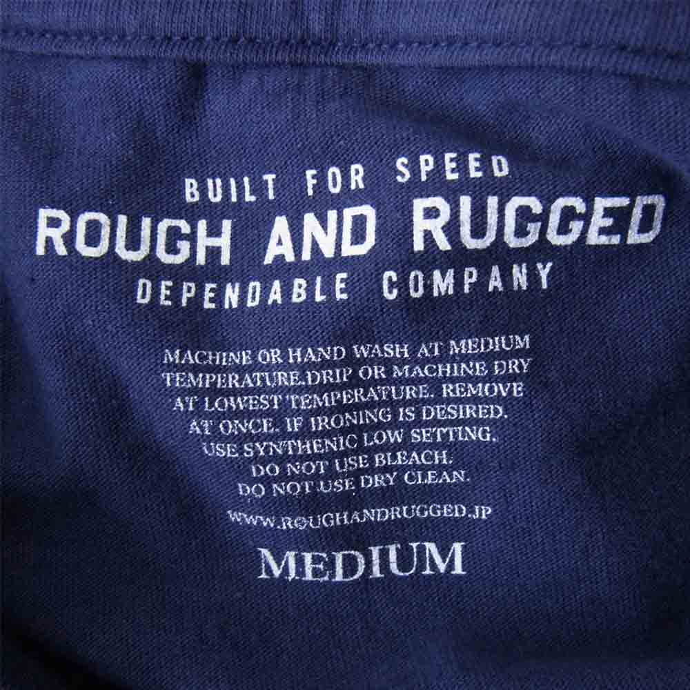 ROUGH and RUGGED ラフアンドラゲッド 19SS RR19-6-T02 DESIGN CT-04 プリント Tシャツ パープル系 3【新古品】【未使用】【中古】