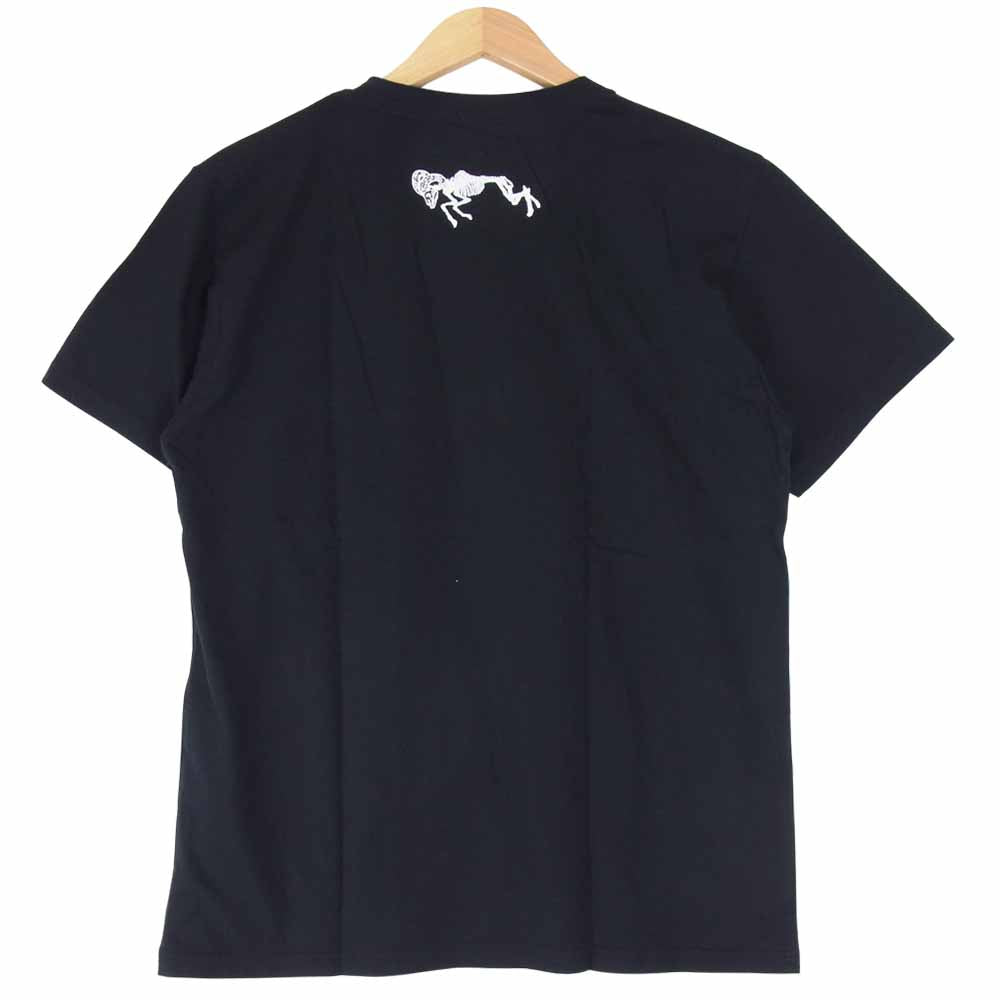 ROUGH and RUGGED ラフアンドラゲッド 19SS RR19-5-T03 DESIGN CT-02 クルーネック ショートスリーブ Tシャツ ブラック系 1【新古品】【未使用】【中古】