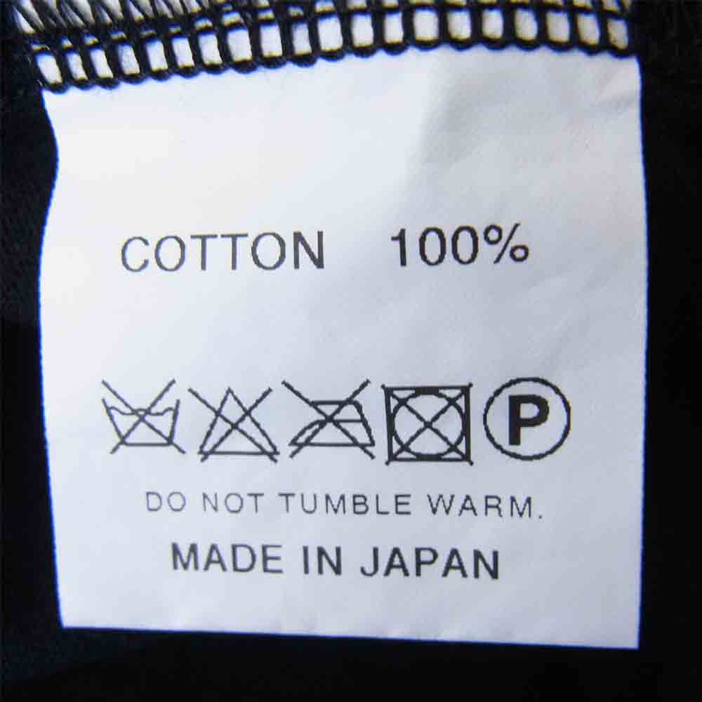 ROUGH and RUGGED ラフアンドラゲッド 19SS RR19-5-T03 DESIGN CT-02 クルーネック ショートスリーブ Tシャツ ブラック系 4【新古品】【未使用】【中古】