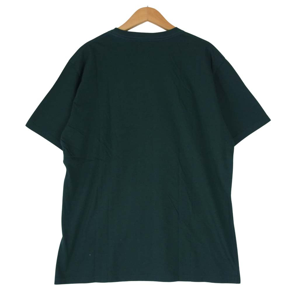 ROUGH and RUGGED ラフアンドラゲッド 19SS RR19-5-T02 DESIGN CT-01 クルーネック ショートスリーブ T?シャツ ダークグリーン系 3【新古品】【未使用】【中古】