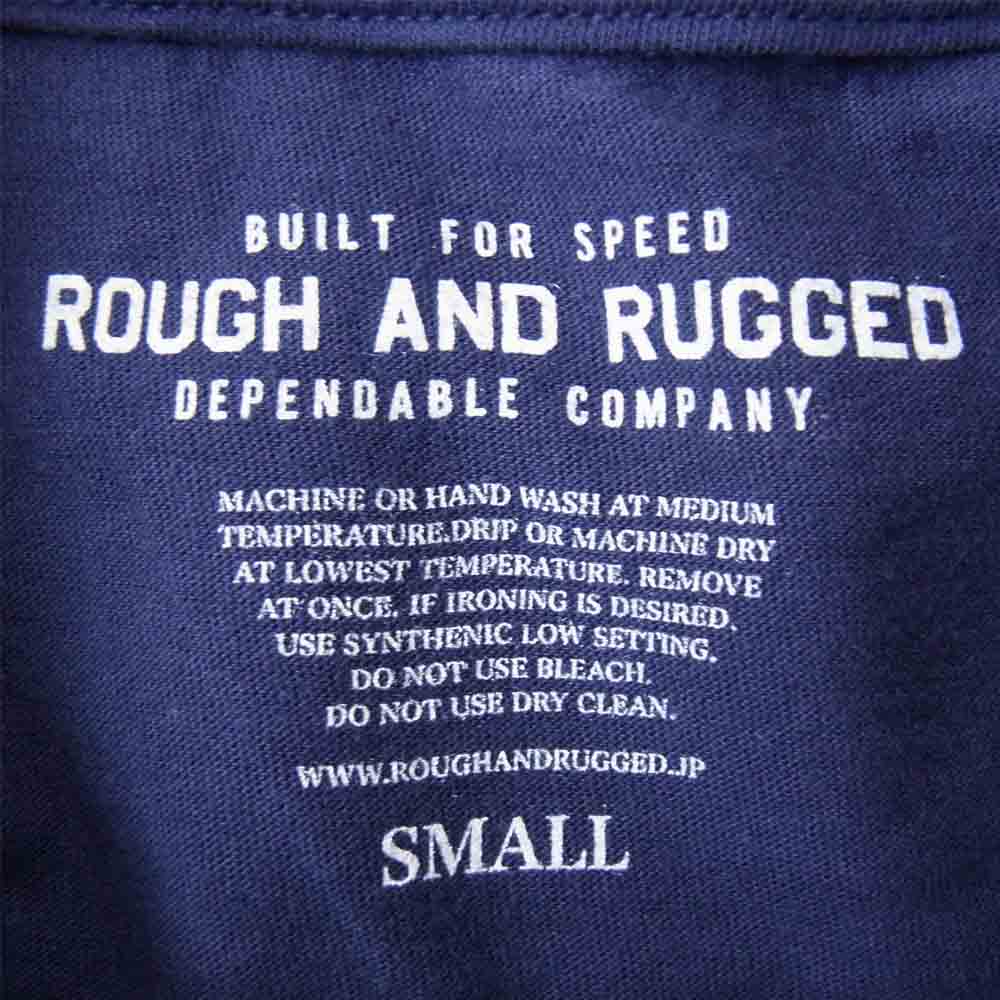 ROUGH and RUGGED ラフアンドラゲッド 19SS RR19-6-T02 DESIGN CT-04 プリント Tシャツ パープル系 1【新古品】【未使用】【中古】
