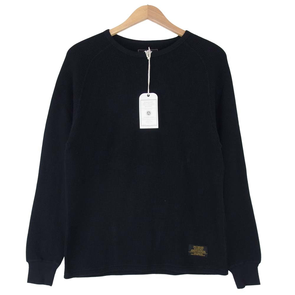 ROUGH and RUGGED ラフアンドラゲッド RR17-10-T01 BLOCK ブロック ニット ブラック系 1【新古品】【未使用】【中古】
