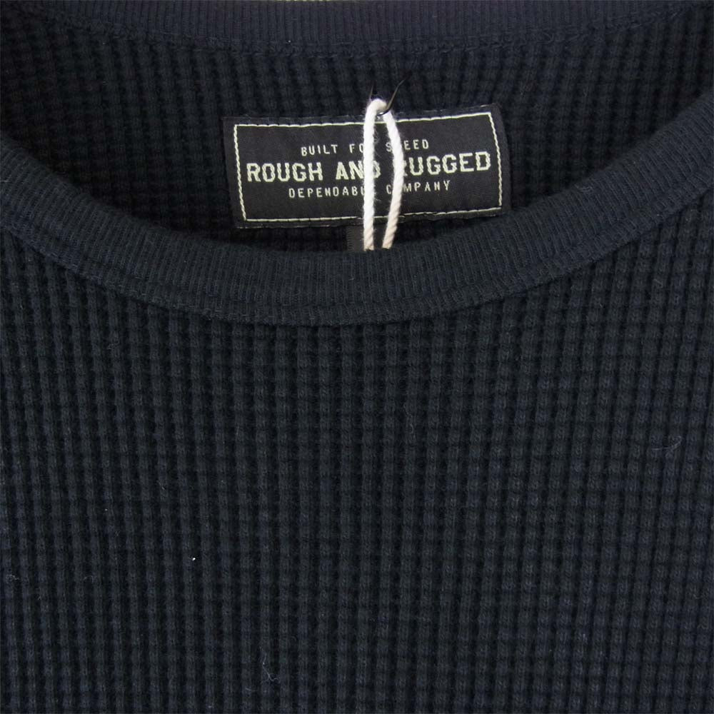 ROUGH and RUGGED ラフアンドラゲッド RR17-10-T01 BLOCK ブロック ニット ブラック系 1【新古品】【未使用】【中古】