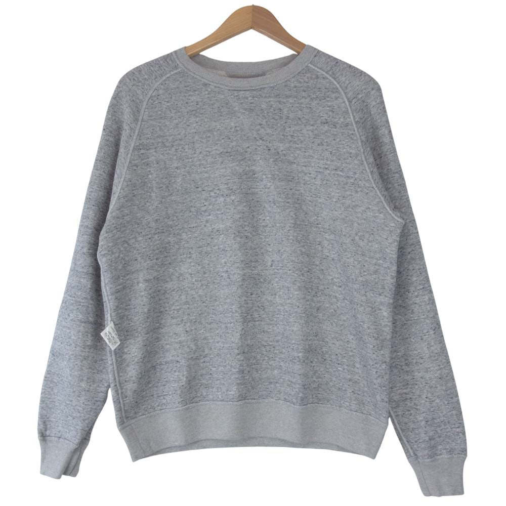 ROUGH and RUGGED ラフアンドラゲッド 17AW RR17-10-T02 CHAMP CREW チャンプ クルーネック スウェット グレー系 2【新古品】【未使用】【中古】