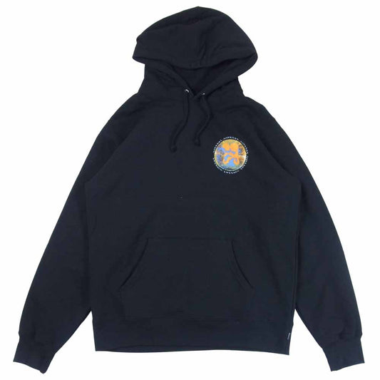 Supreme シュプリーム 20ss embryo hooded sweatshirt エンブリオ フード パーカー ブラック系 M【美品】【中古】