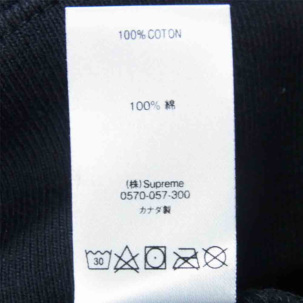 Supreme シュプリーム 20ss embryo hooded sweatshirt エンブリオ フード パーカー ブラック系 M【美品】【中古】