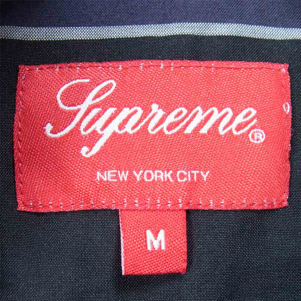 Supreme シュプリーム 21SS light weight S/S plaid shirt ライト ウェイト プレイド シャツ ブラック系 M【極上美品】【中古】