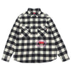 Supreme シュプリーム 19aw 1-800 Buffalo Plaid Shirt バッファロー プレイド チェック シャツ ブラック系 ホワイト系 M【中古】