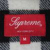 Supreme シュプリーム 19aw 1-800 Buffalo Plaid Shirt バッファロー プレイド チェック シャツ ブラック系 ホワイト系 M【中古】
