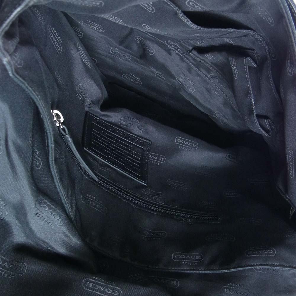 COACH コーチ F70427 キャムデン メッセンジャー バッグ ショルダーバッグ ブラック系【中古】