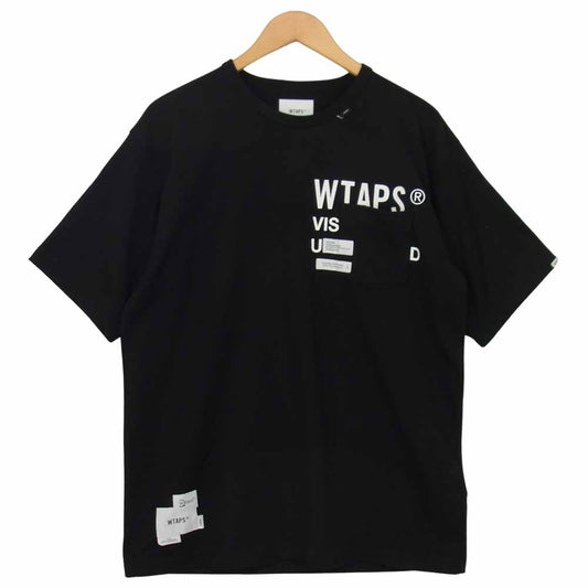 WTAPS ダブルタップス 21SS 211ATDT-CSM12 INSECT 02 S/S COPO インセクト Tシャツ ブラック系 03【中古】
