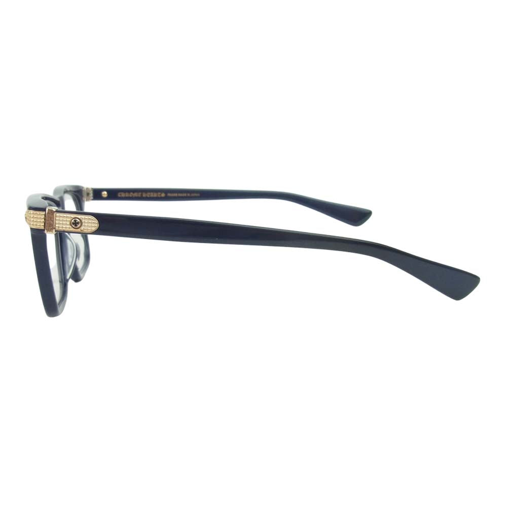 CHROME HEARTS クロムハーツ（原本無） BEAU NER 眼鏡 メガネ サングラス アイウェア ネイビー系【中古】