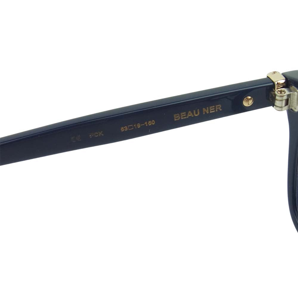 CHROME HEARTS クロムハーツ（原本無） BEAU NER 眼鏡 メガネ サングラス アイウェア ネイビー系【中古】
