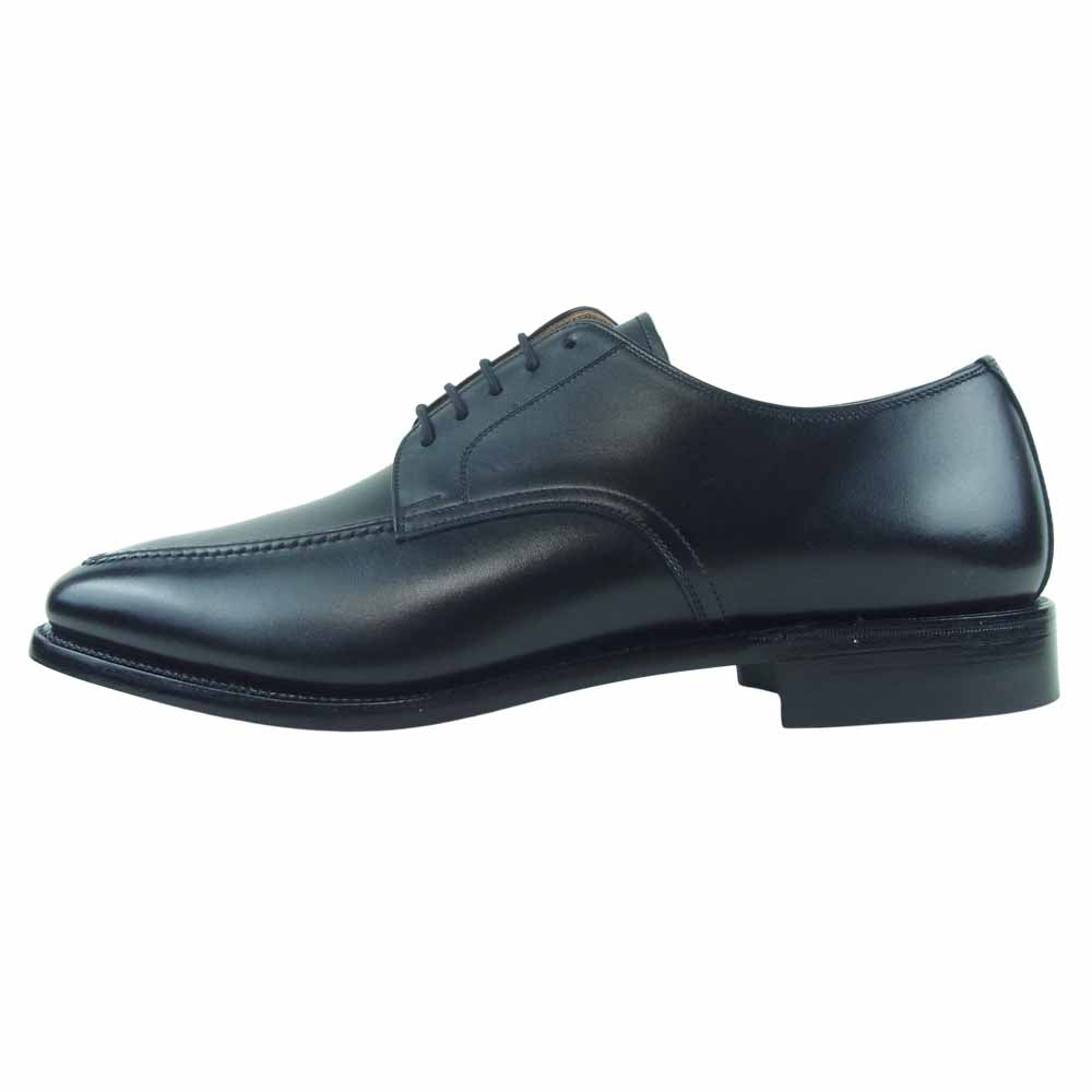 SCOTCH GRAIN スコッチグレイン 3529 BL ASHLANCE アシュランス Uチップ ドレス シューズ ブラック系 25EEE【極上美品】【中古】