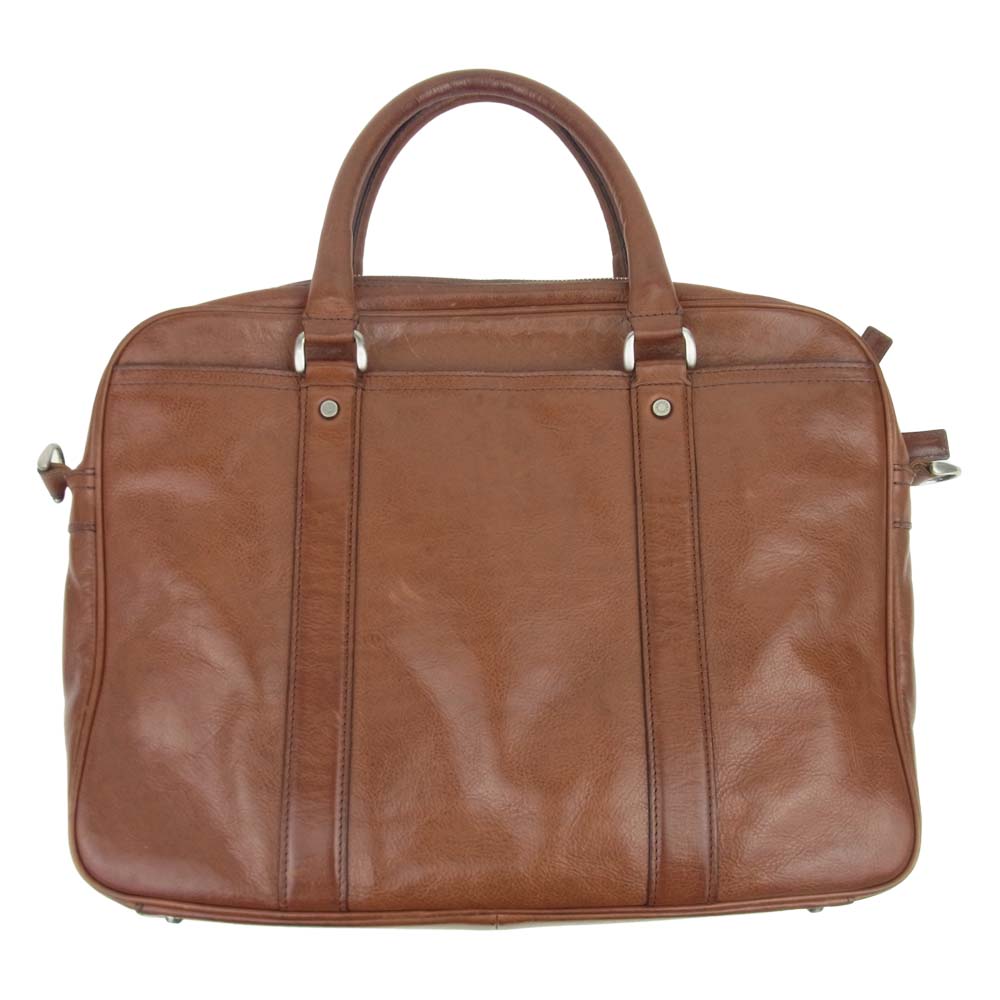 COCOMEISTER ココマイスター MATTONE GILBERTO マットーネ ジルベルト 2way ショルダー ブリーフケース ビジネスバッグ ブラウン系【中古】