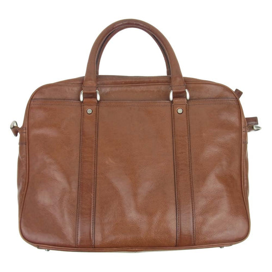COCOMEISTER ココマイスター MATTONE GILBERTO マットーネ ジルベルト 2way ショルダー ブリーフケース ビジネスバッグ ブラウン系【中古】