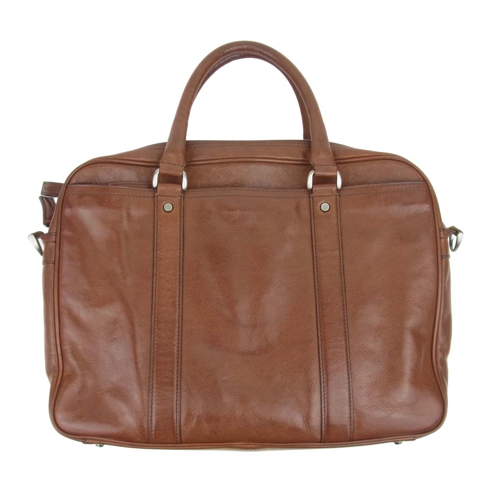 COCOMEISTER ココマイスター MATTONE GILBERTO マットーネ ジルベルト 2way ショルダー ブリーフケース ビジネスバッグ ブラウン系【中古】