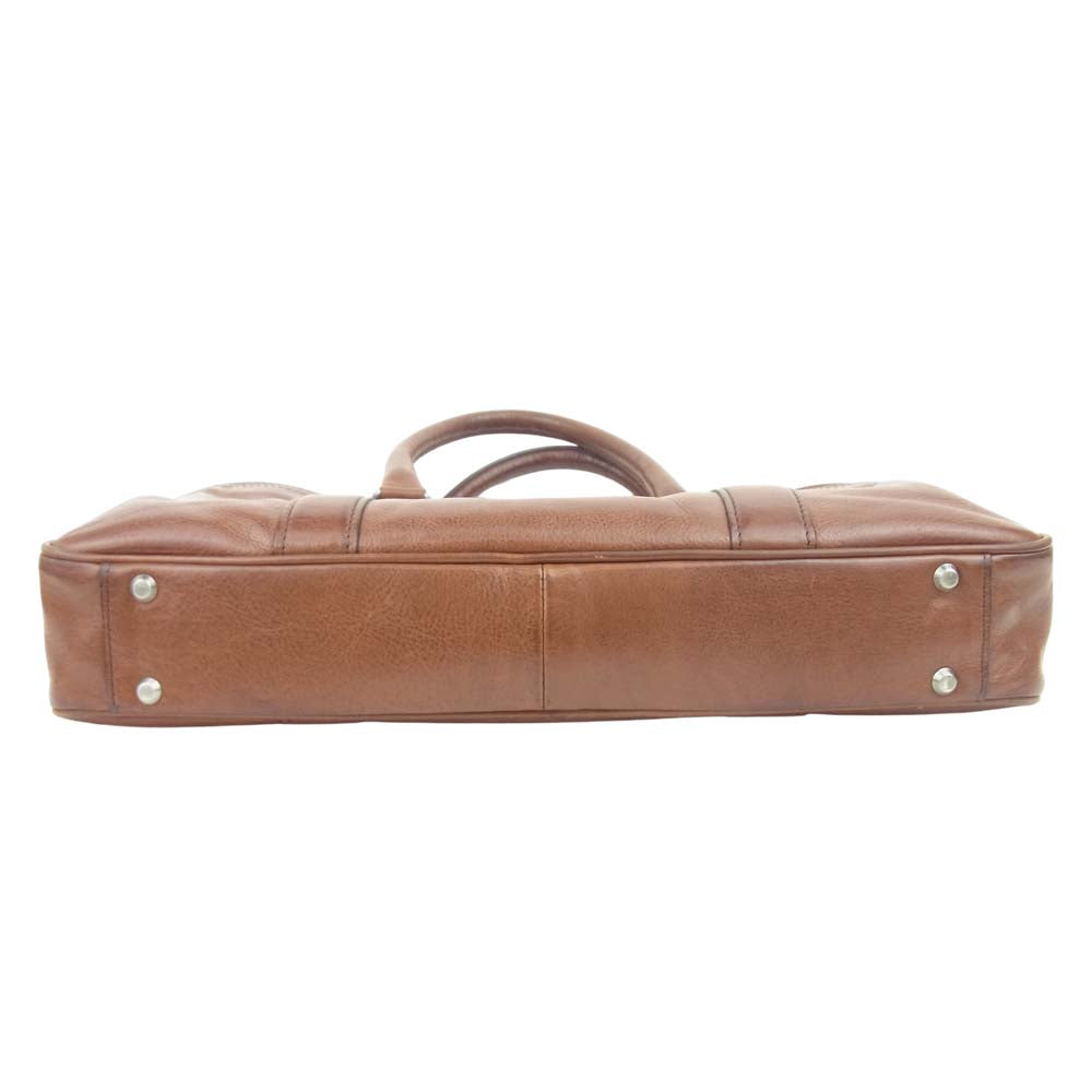 COCOMEISTER ココマイスター MATTONE GILBERTO マットーネ ジルベルト 2way ショルダー ブリーフケース ビジネスバッグ ブラウン系【中古】