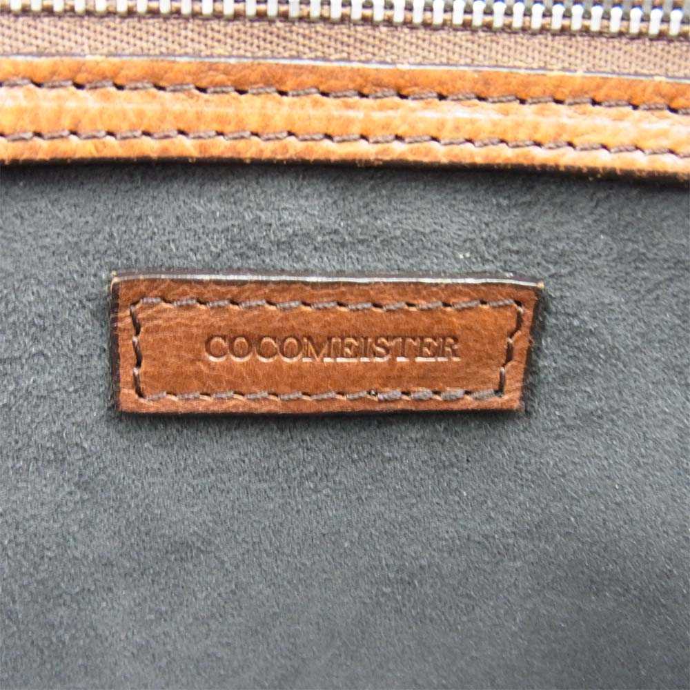 COCOMEISTER ココマイスター MATTONE GILBERTO マットーネ ジルベルト 2way ショルダー ブリーフケース ビジネスバッグ ブラウン系【中古】