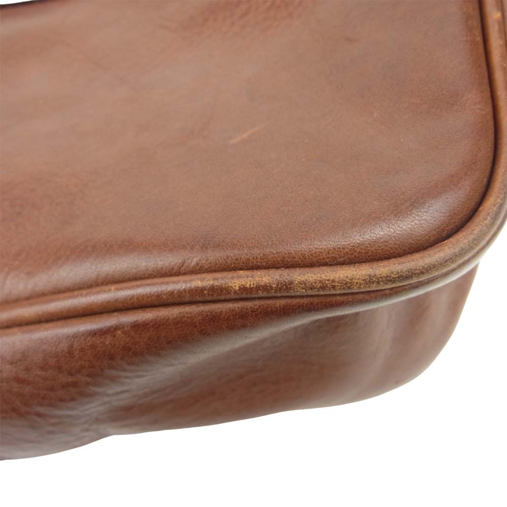 COCOMEISTER ココマイスター MATTONE GILBERTO マットーネ ジルベルト 2way ショルダー ブリーフケース ビジネスバッグ ブラウン系【中古】