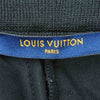 LOUIS VUITTON ルイ・ヴィトン 1A8X1A 国内正規品 NBA モノグラム ウィズ スリット パンツ ブラック系 S【中古】