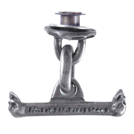 GABOR ガボール ギャランティカード付属 Skull T-bar スカル Tバー シルバー系【中古】