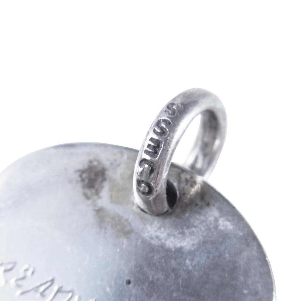 STANLEY GUESS スタンリーゲス 国内取扱店購入証明書付属 マルチ ウッド ドッグタグ ペンダント シルバー系【中古】
