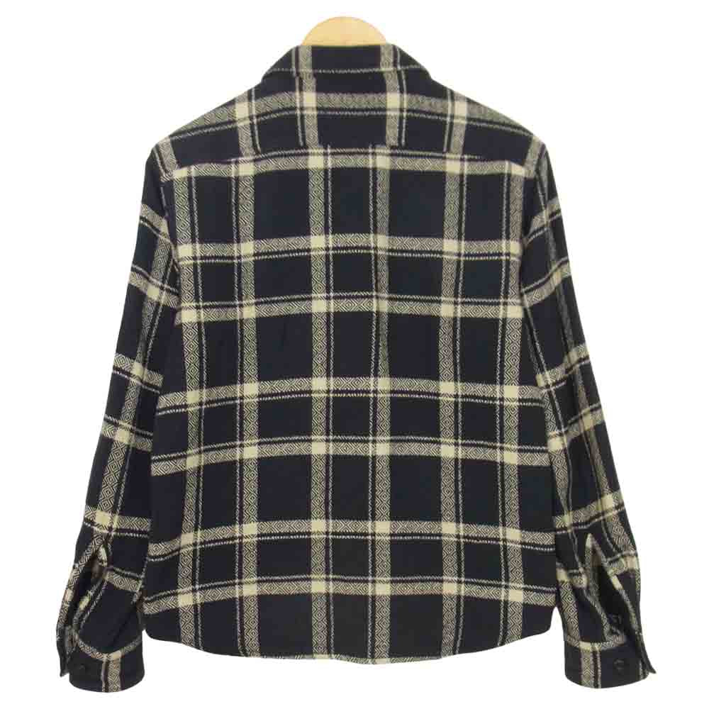 CALEE キャリー ネイティブ チェック シャツ ブラック系 M【中古】