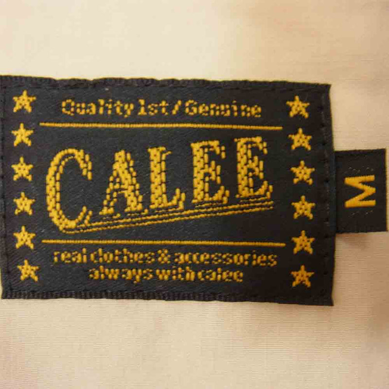 CALEE キャリー 刺繍 ウエスタン シャツ ベージュ系 M【中古】