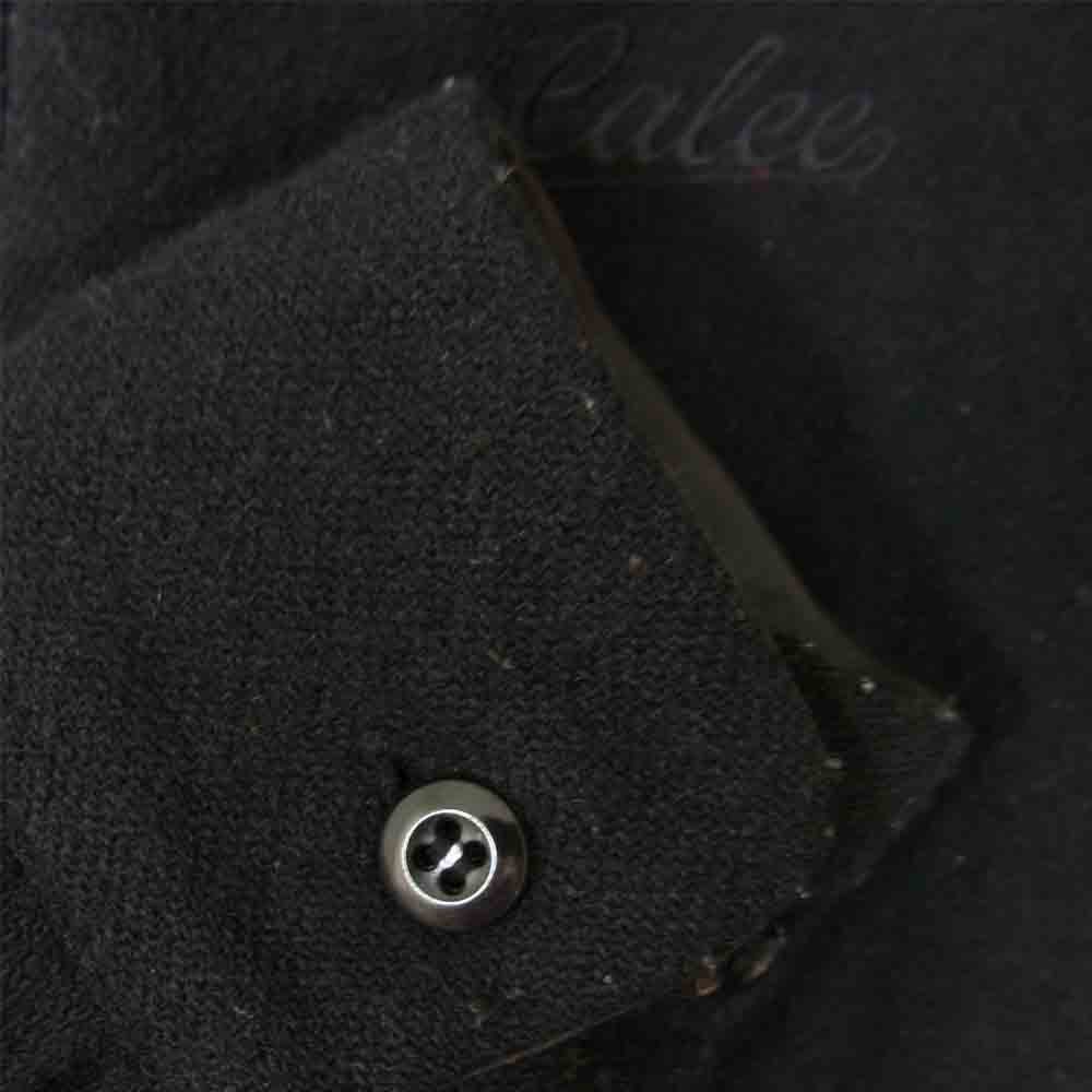 CALEE キャリー ウール シャツ ブラック系 M【中古】