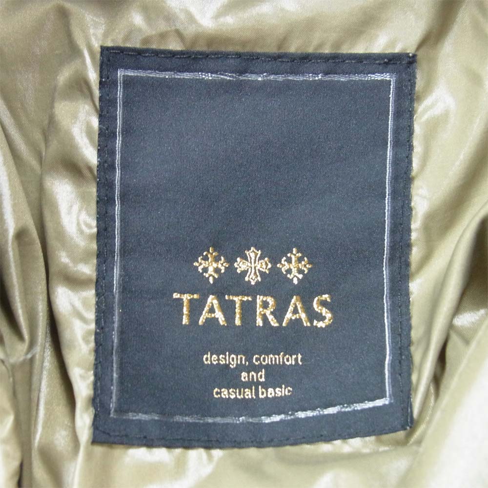 TATRAS タトラス LTA13A4294 国内正規品 UCCELLIERA ウッチェリエラ ダウン コート カーキ系 2【中古】